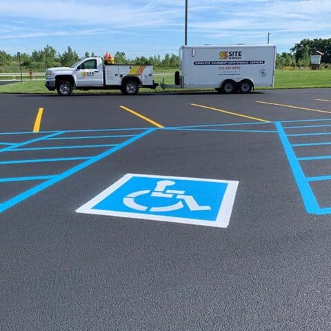 Parking Lot Striping Company In Portage Indiana